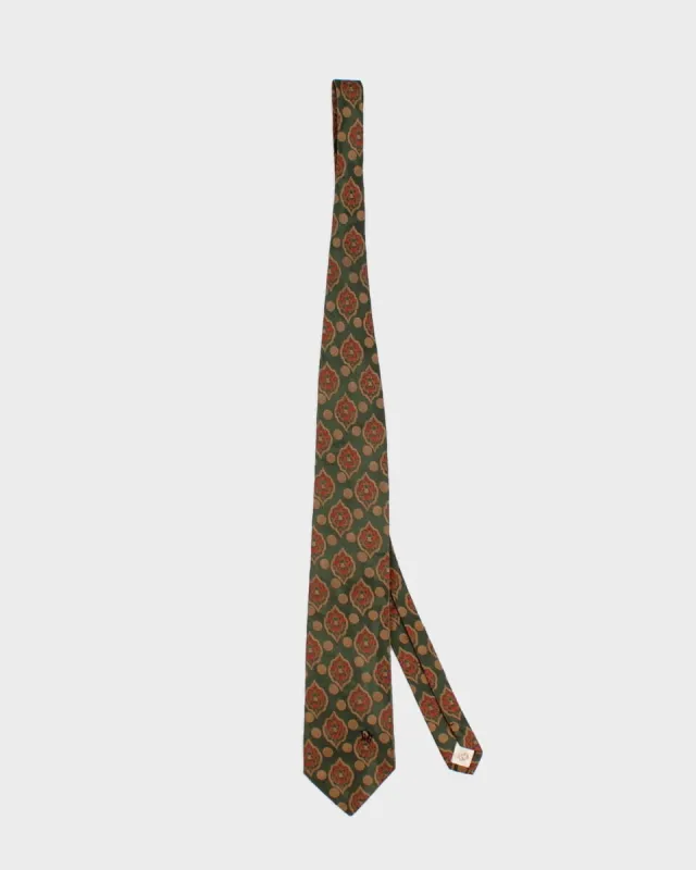 Vintage 90's Silk Christian Dior Tie made by Rokit