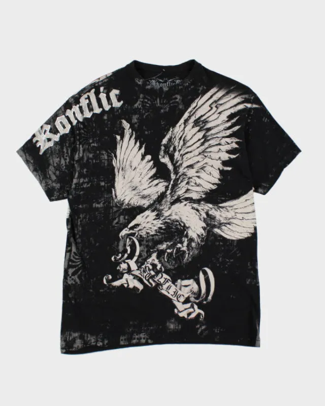 Y2k 00s Konflic Eagle T-shirt - XL sold by Rokit