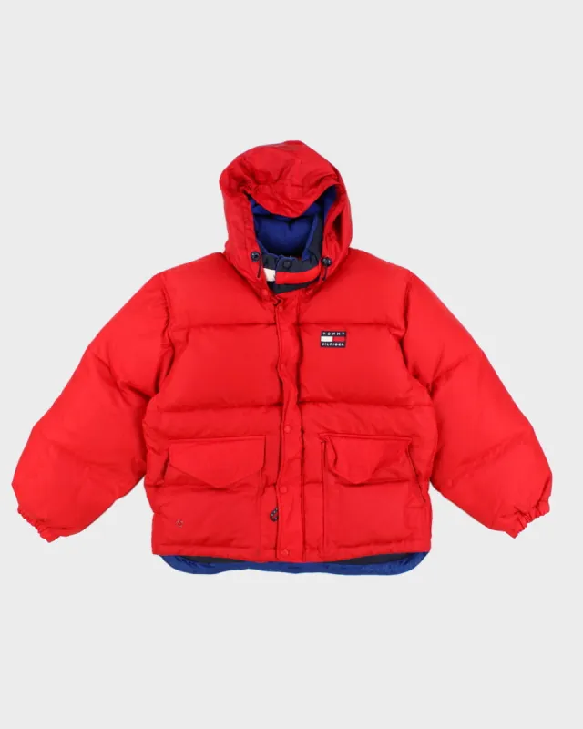 Vintage 90s Tommy Hilfiger Puffer Jacket - XL sold by Rokit