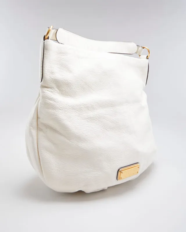 Vintage Woman's Cream Marc By Marc Jacobs Leather Handbag sold by Rokit