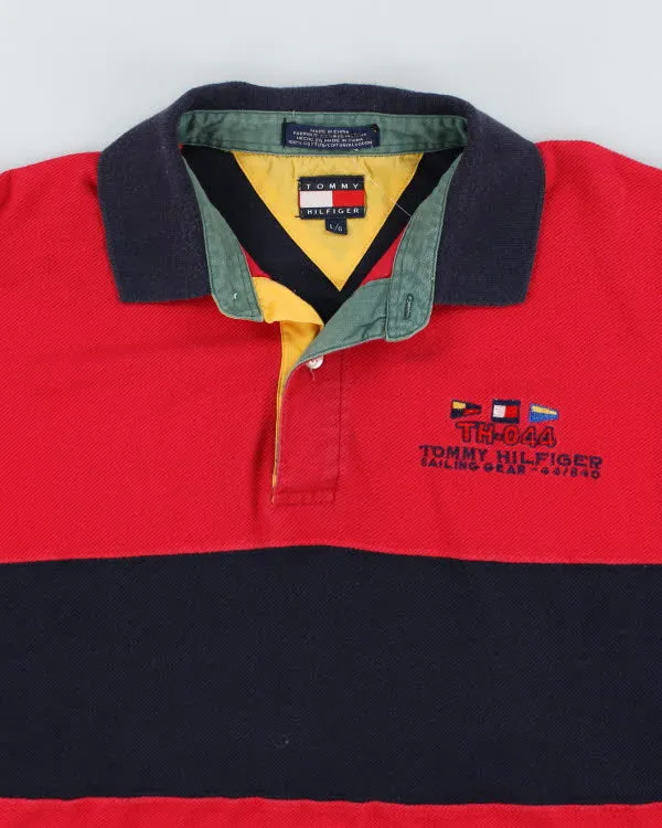Vintage 90's Tommy Hilfiger Sailing Polo Shirt - L sold by Rokit product image thumbnail 3