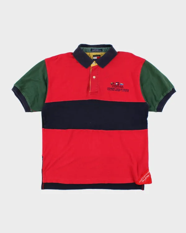 Vintage 90's Tommy Hilfiger Sailing Polo Shirt - L sold by Rokit