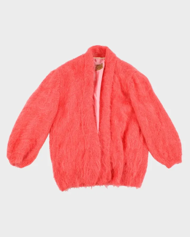 Vintage Mohair Blend Cardigan - L sold by Rokit