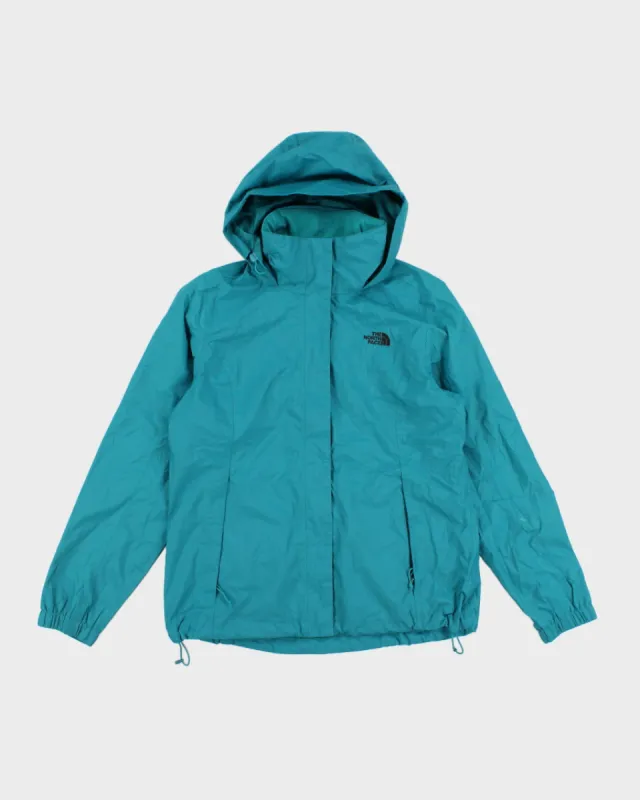 The North Face Women's Turquoise Hooded Lightweight Jacket - L sold by Rokit