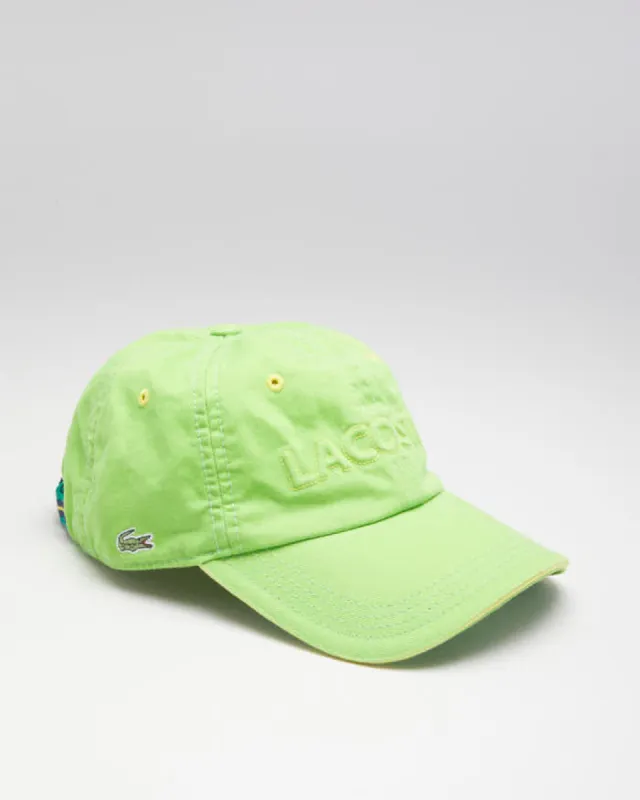Vintage Lacoste Green Baseball Cap sold by Rokit