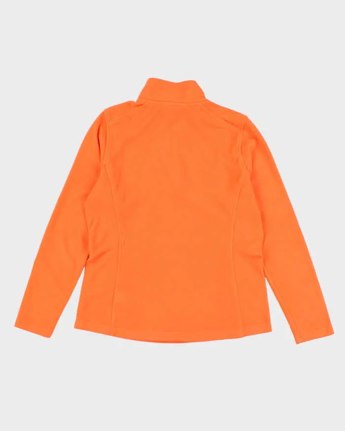 Womens Neon Orange The North Face Quarter Zip Fleece - L sold by Rokit product image thumbnail 2