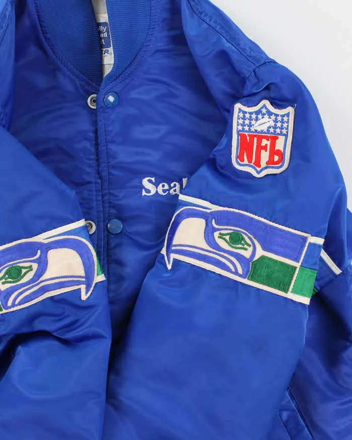 Vintage Starter NFL x Seahawks Men's Varsity Jacket - S sold by Rokit product image thumbnail 4