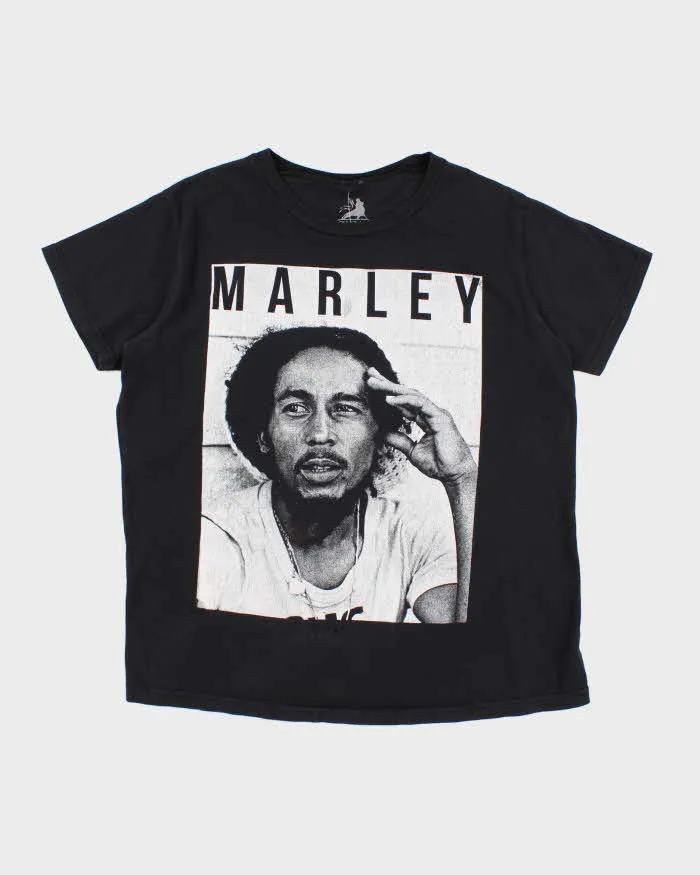 Men's Black Bob Marley Graphic T-Shirts - XL sold by Rokit