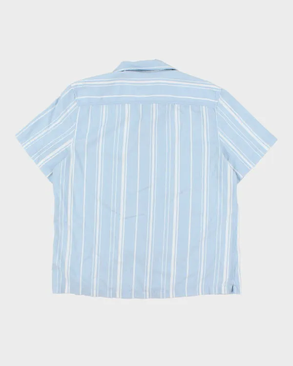 Vintage Men's Calvin Klein Striped Short Sleeve Shirt - L sold by Rokit product image thumbnail 2