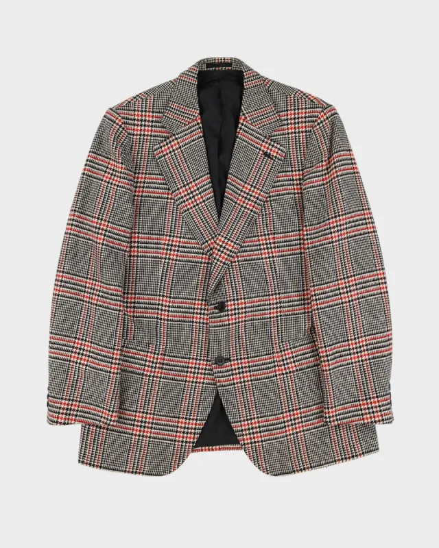 Burberrys Scottish Saxon Wool Tweed Blazer Jacket - S sold by Rokit