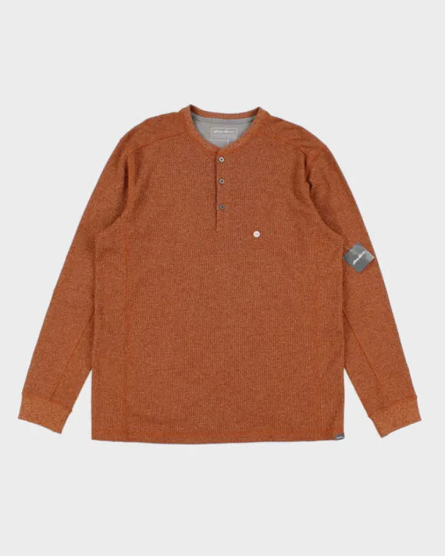 Eddie Bauer Waffle Print Sweatshirt - XL Tall sold by Rokit