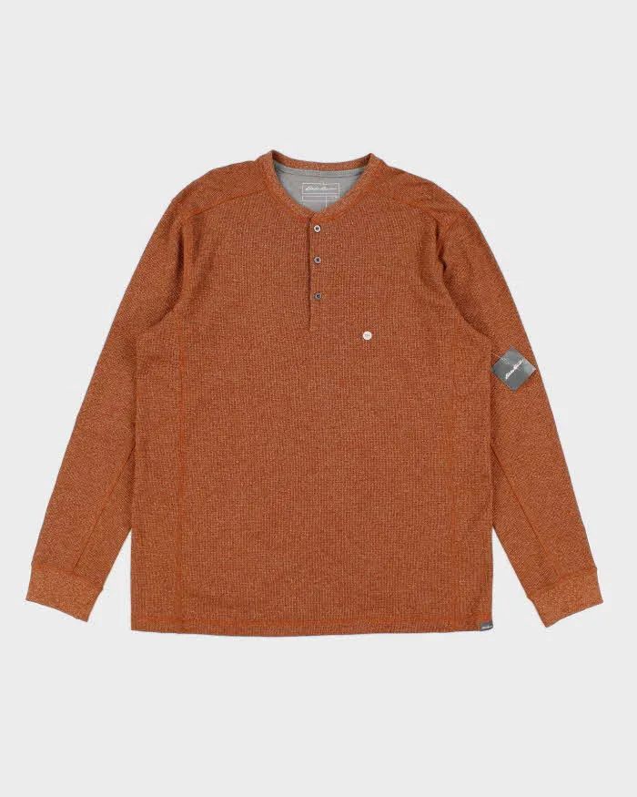 Eddie Bauer Waffle Print Sweatshirt - XL Tall sold by Rokit