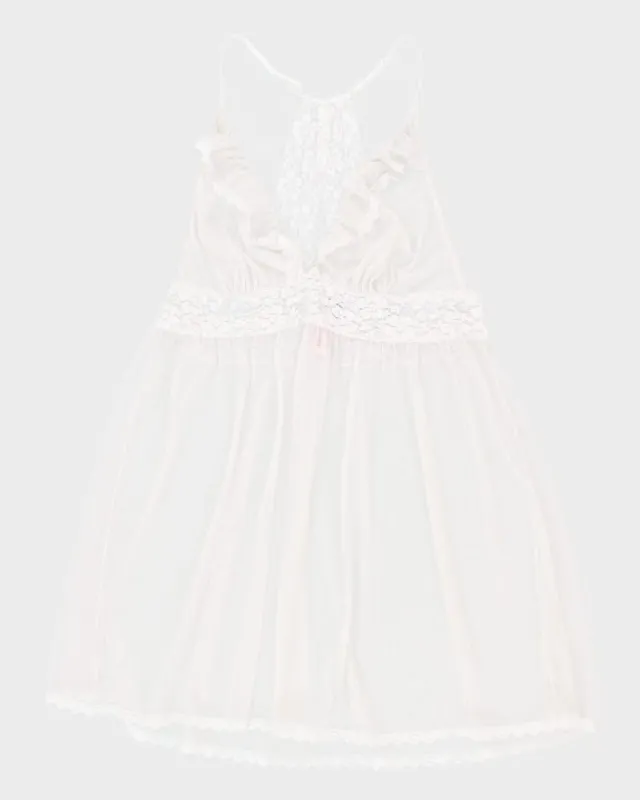 Y2k 00s La Vie En Rose Lingerie Cami Top - L sold by Rokit