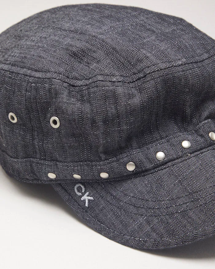 Y2k 00s Calvin Klein Denim Studded Cap sold by Rokit product image thumbnail 3