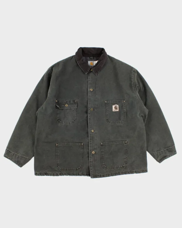 Vintage Carhartt Fleece Lined Thick Work Wear Jacket - XXL sold by Rokit