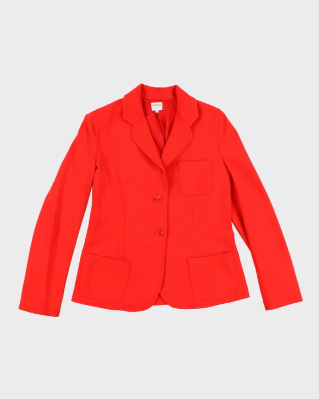 Womens Orange Armani Blazer - 8/M sold by Rokit