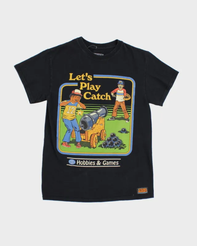 Vintage 90s Steven Rhodes 90s Graphic T-shirt - S sold by Rokit