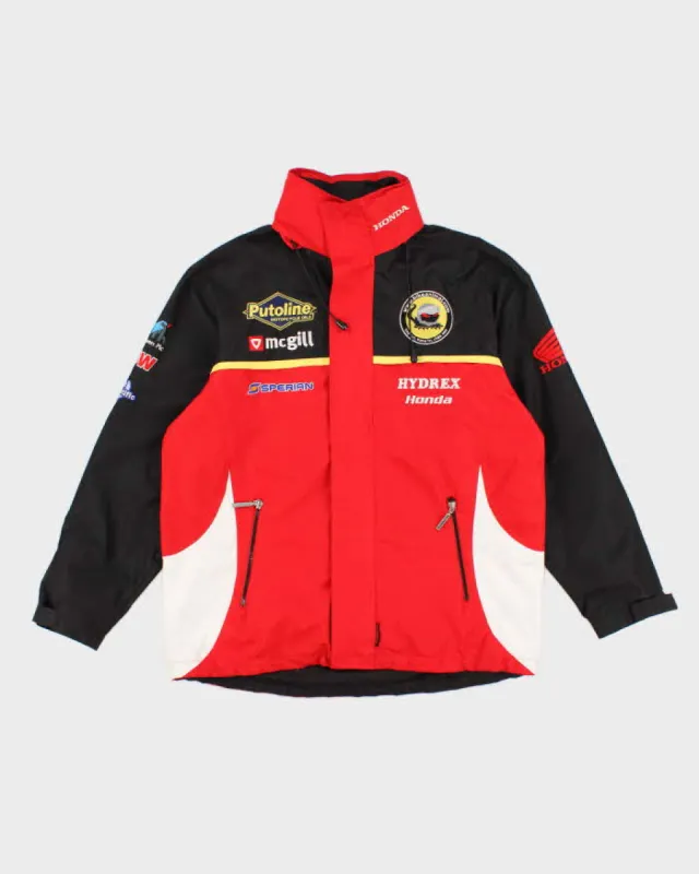Men's Red Honda Racing Zip Up Jacket - S sold by Rokit