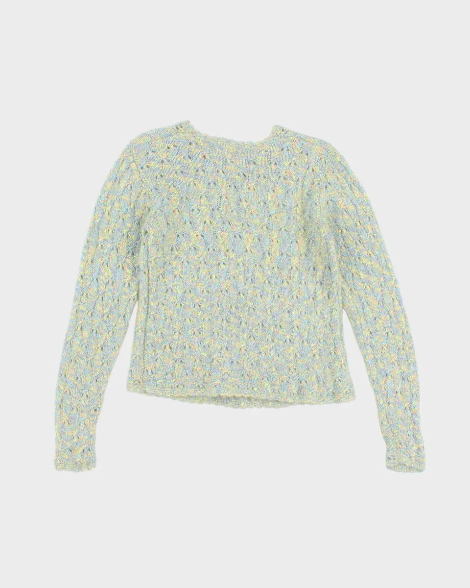 Handknit Floral Jumper - S sold by Rokit product image thumbnail 2