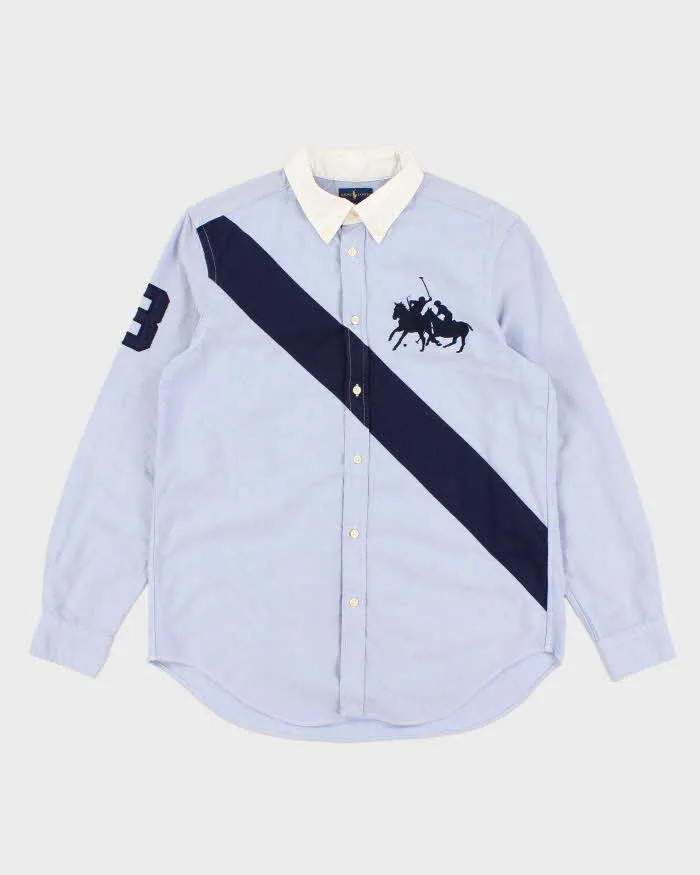 Blue Ralph Lauren Button Up Shirt - XL sold by Rokit