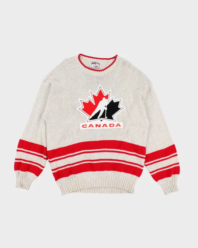 Vintage Headline Sports Canada Hockey Jumper - L sold by Rokit