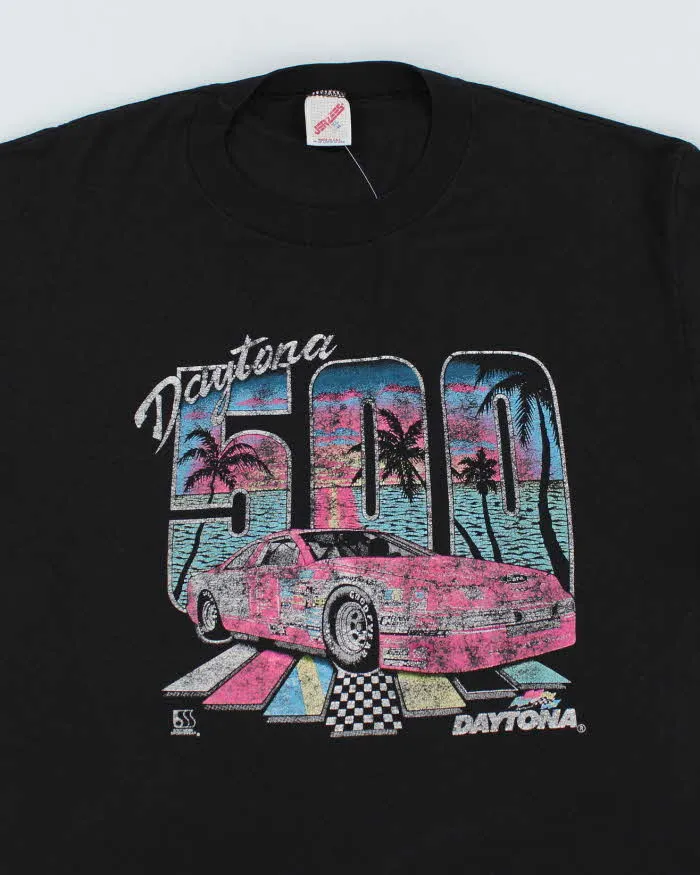 Vintage 90's Single Stitch Daytona 500 T-Shirt - XL sold by Rokit product image thumbnail 3