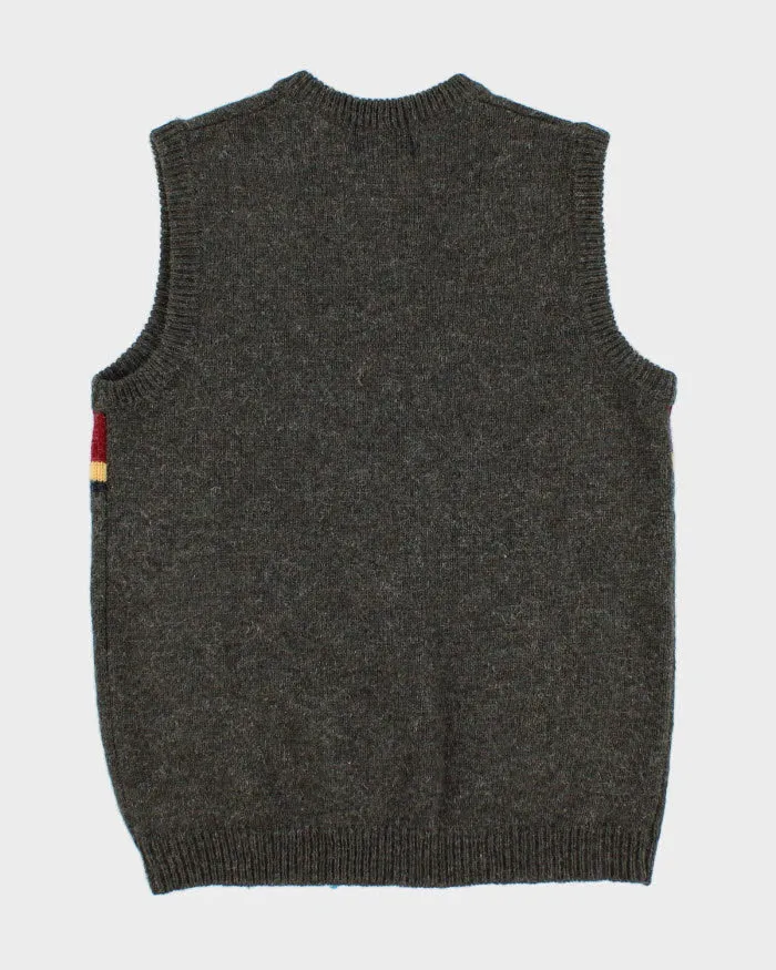 Vintage 90s Shetland Wool Vest - M sold by Rokit product image thumbnail 2