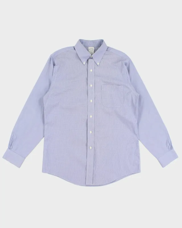 Brooks Brothers Houndstooth Shirt - L sold by Rokit