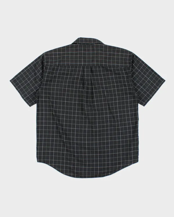 Van Heusen Black Check Shirt - M sold by Rokit product image thumbnail 2