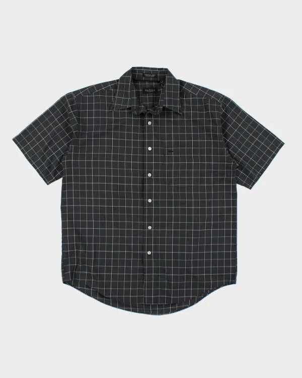 Van Heusen Black Check Shirt - M sold by Rokit