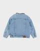Ralph Lauren Fleece Lined Denim Jacket - M sold by Rokit