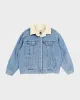 Ralph Lauren Fleece Lined Denim Jacket - M sold by Rokit