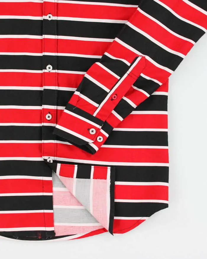 Fred Perry Stripe Long Sleeve Shirt - L sold by Rokit product image thumbnail 4