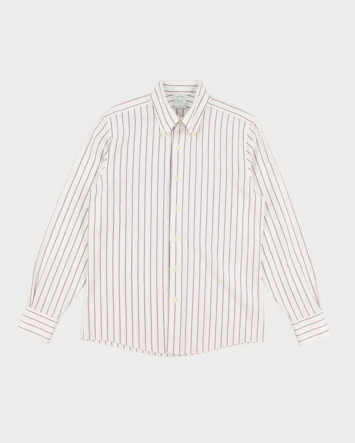 Brooks Brothers Striped Shirt - L sold by Rokit