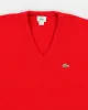 90s Vintage Men's Red Lacoste Izod Knit Jumper - L sold by Rokit
