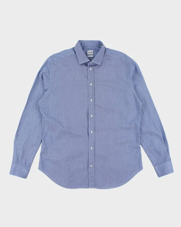 Armani Stripe Long Sleeve Shirt - L sold by Rokit