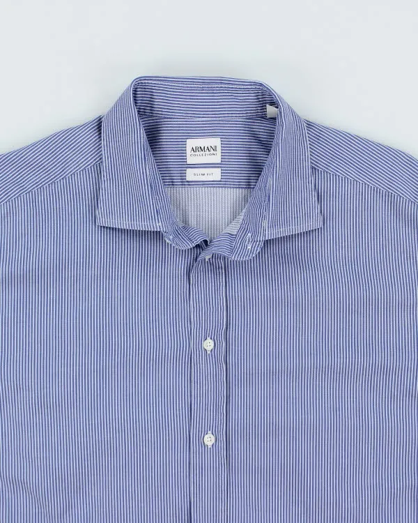 Armani Stripe Long Sleeve Shirt - L sold by Rokit product image thumbnail 3