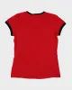 Y2k 00s Guess Womens Red T-shirt - XL sold by Rokit