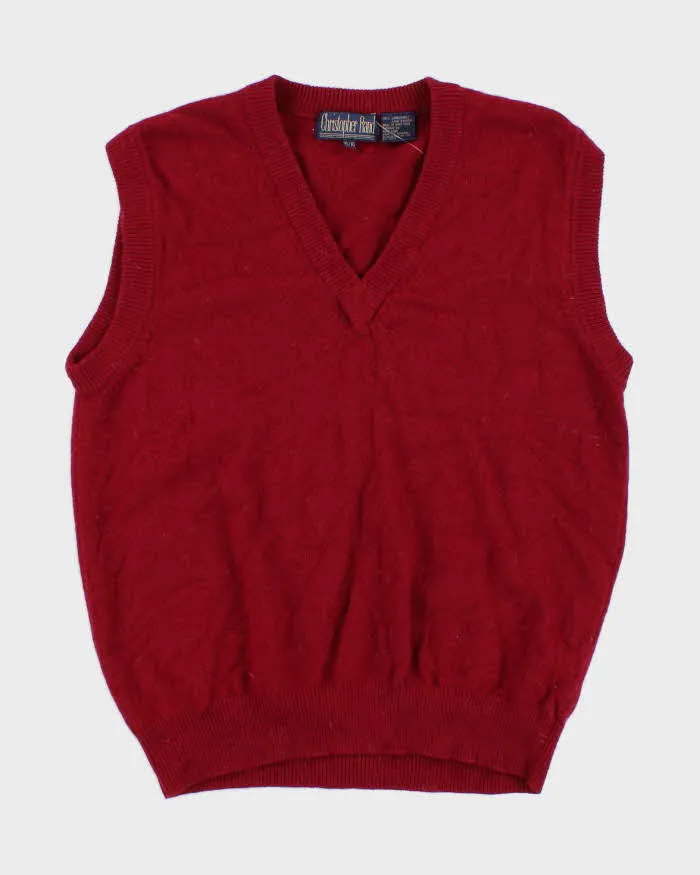 Vintage 90s Christopher Rand Lambswool Vest - XL sold by Rokit