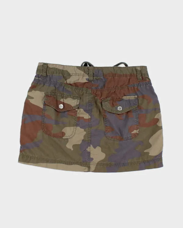 Y2k 00s Camo Mini Skirt - XS sold by Rokit product image thumbnail 2