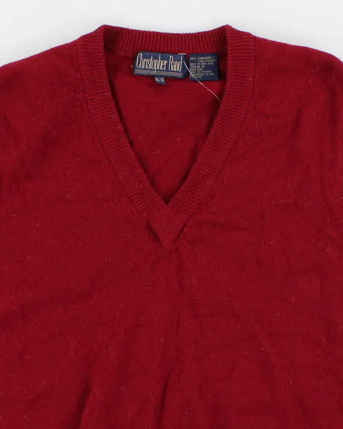 Vintage 90s Christopher Rand Lambswool Vest - XL sold by Rokit product image thumbnail 3