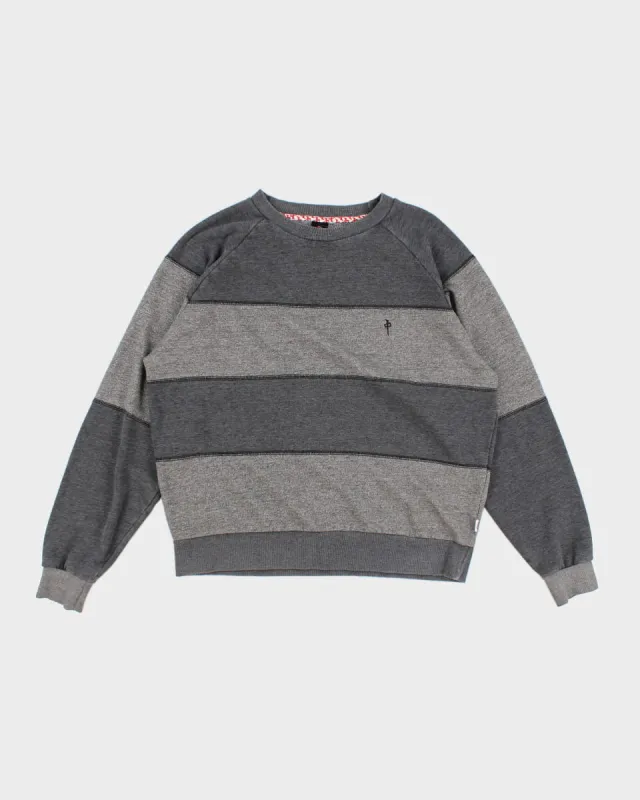 Vintage Men's Grey Sweatshirt - XL sold by Rokit