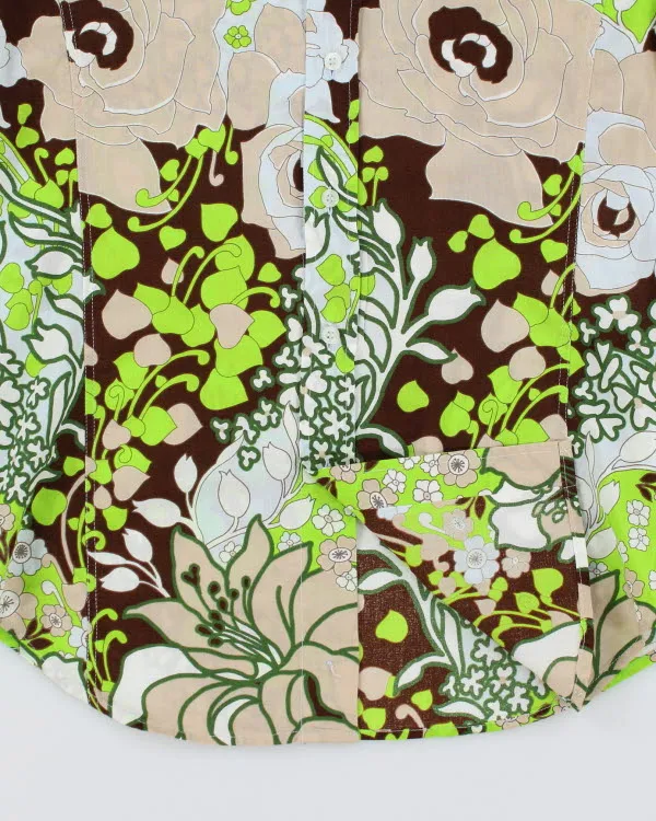 Vintage Moschino Floral Shirt - S sold by Rokit product image thumbnail 4