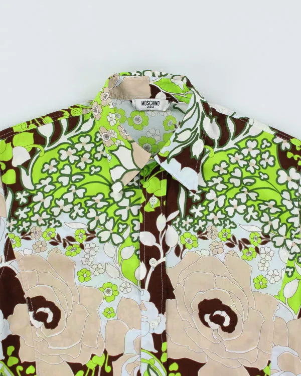 Vintage Moschino Floral Shirt - S sold by Rokit product image thumbnail 3