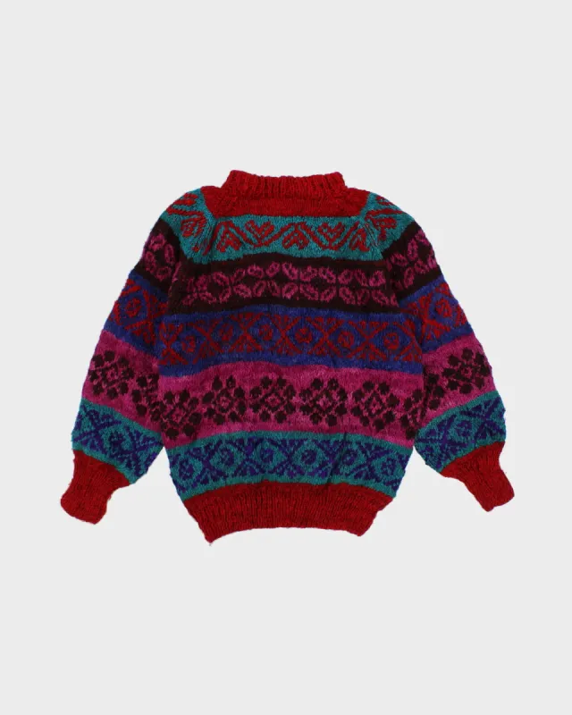 One Of A Kind Bolivian Wool Jumper - M sold by Rokit