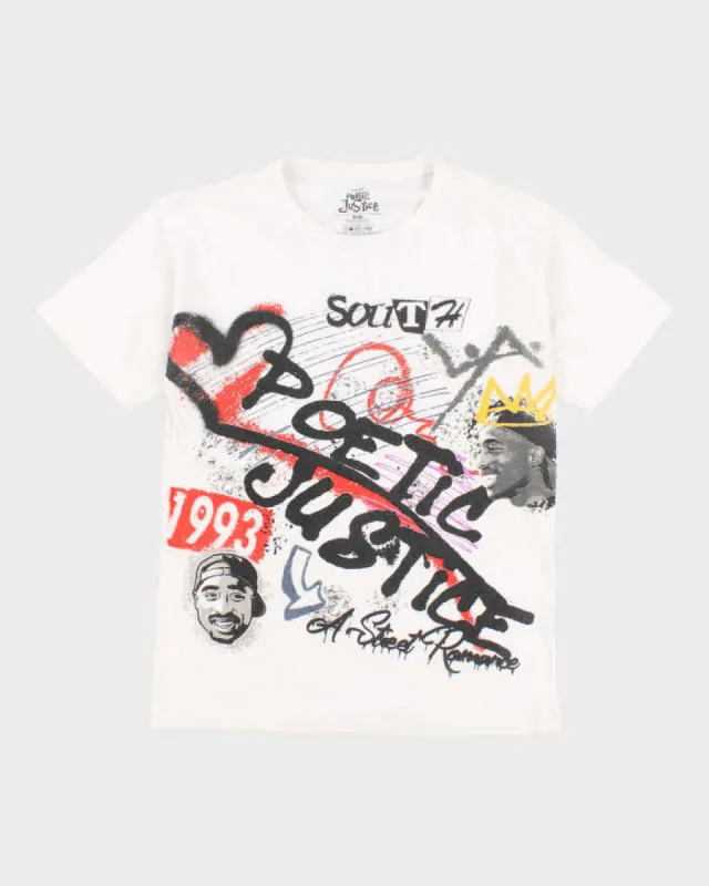 Men's Poetic Justice 2Pac Graphic T shirt - M sold by Rokit