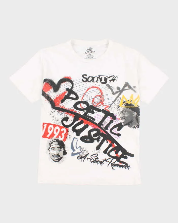 Men's Poetic Justice 2Pac Graphic T shirt - M sold by Rokit