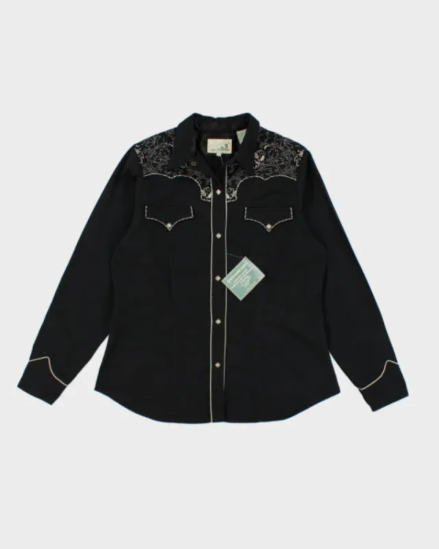 Deadstock Roper Western Embroidered Snap Shirt - XL sold by Rokit