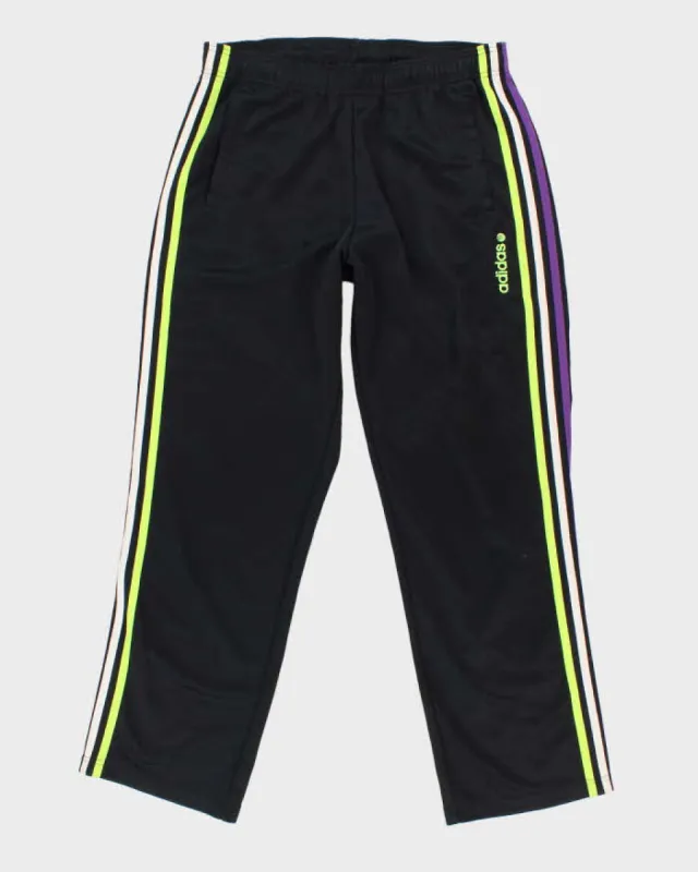 Vintage Men's Black Adidas Tracksuit Bottoms - M sold by Rokit