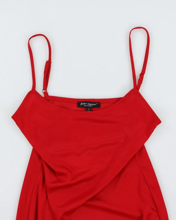 Y2k 00s Betsey Johnson Red Dress - S sold by Rokit product image thumbnail 3
